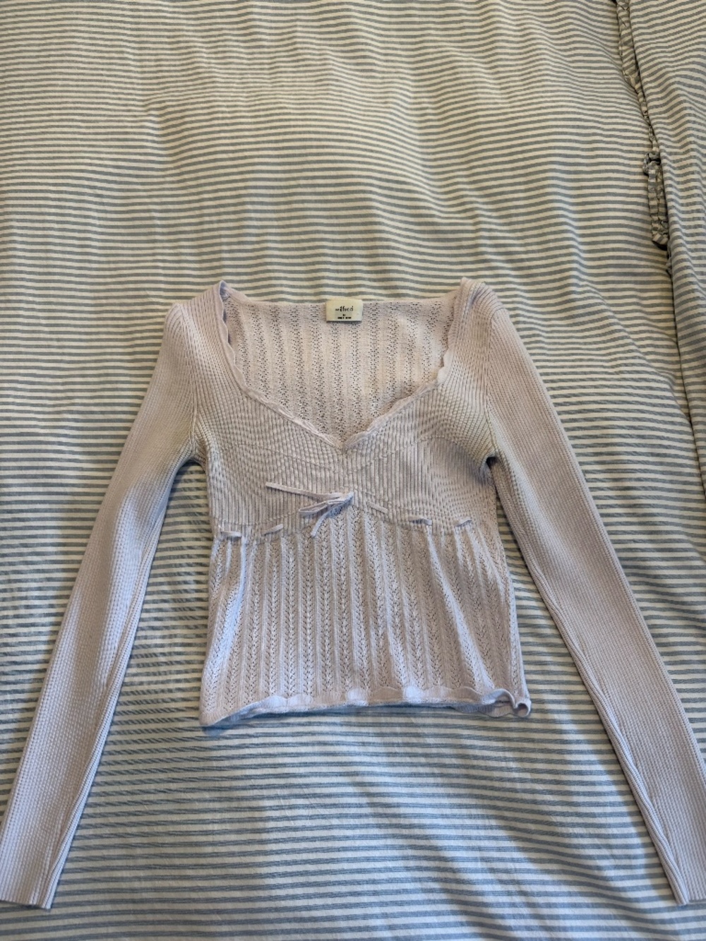 Aritzia Sweater Top Lilac Purple